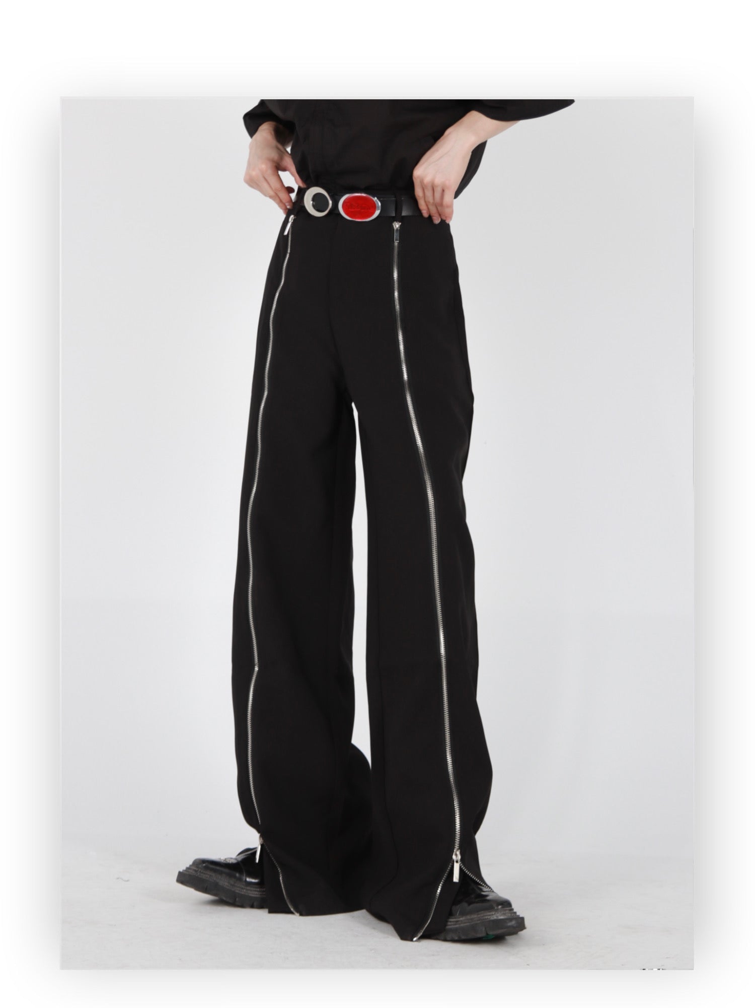 UNISEX Oversized Zipper Pants | ARGUE CULTURE Collection [H060