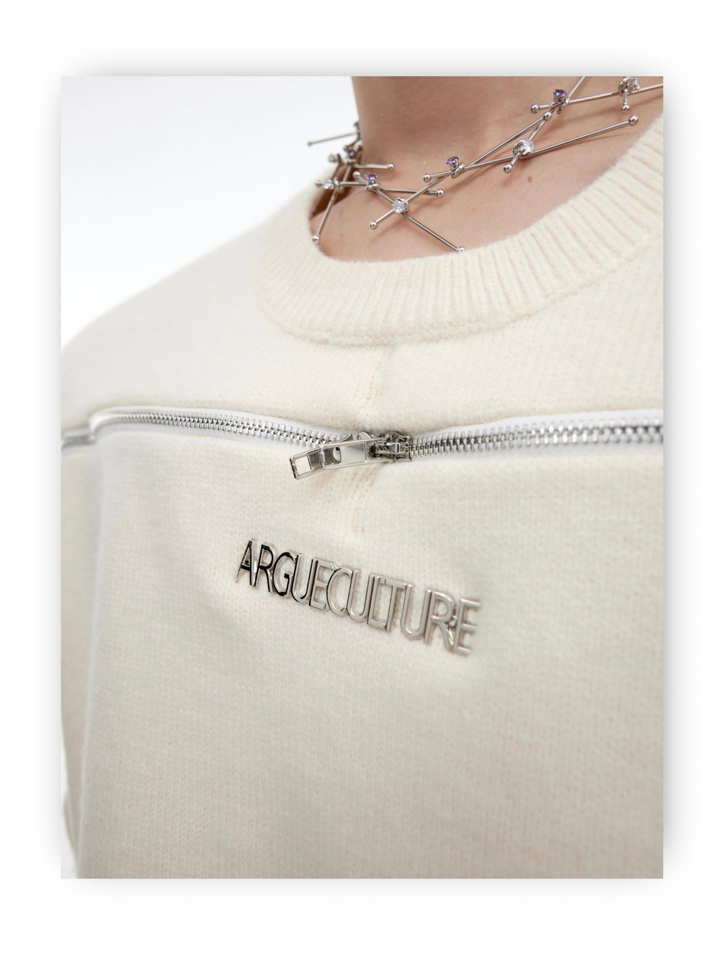 All around Zipper AG Sweater | ARGUE CULTURE Collection [H434]