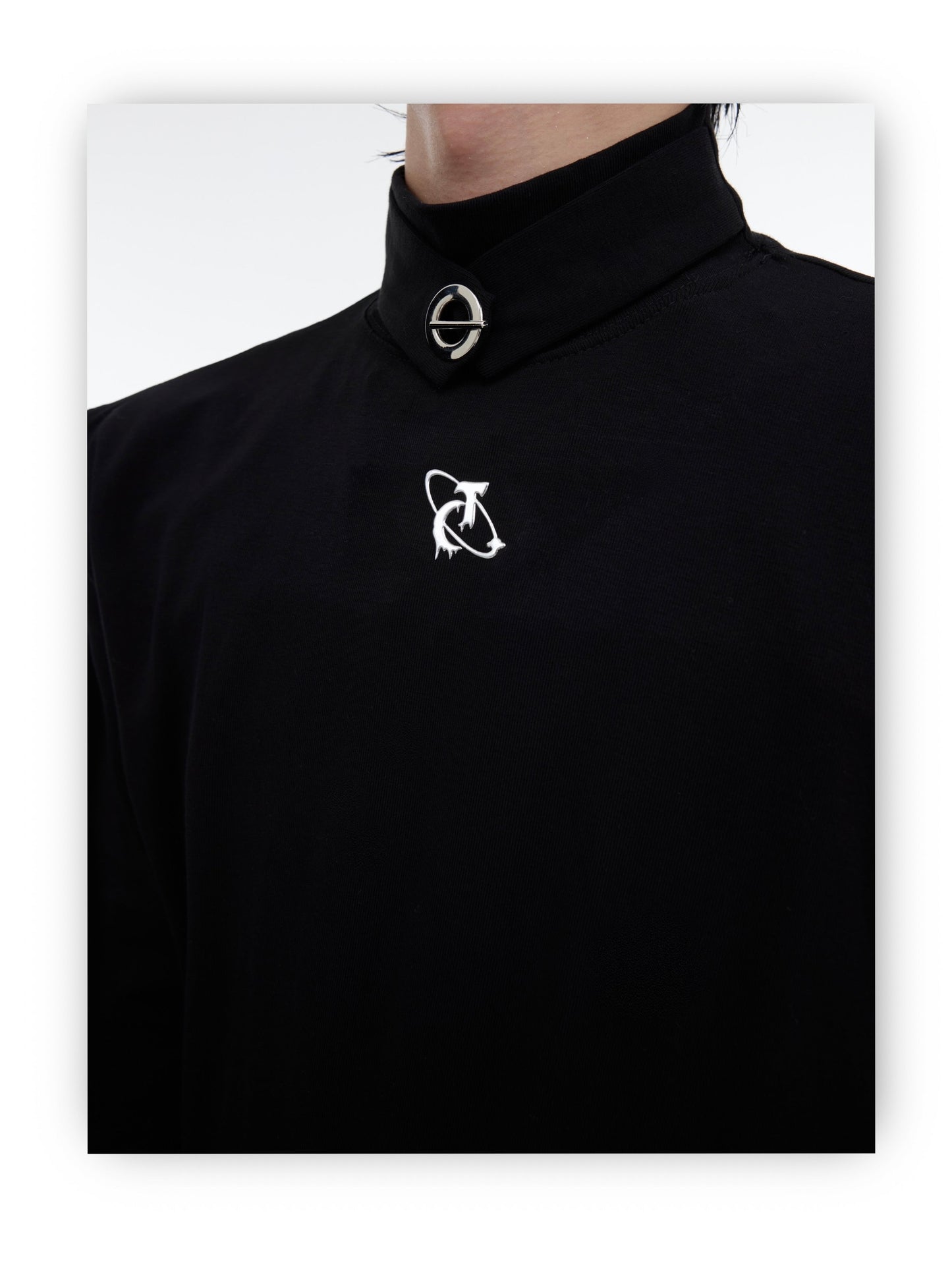 CT Buckle Turtleneck Long sleeve Shirt | ARGUE CULTURE Collection [H430]