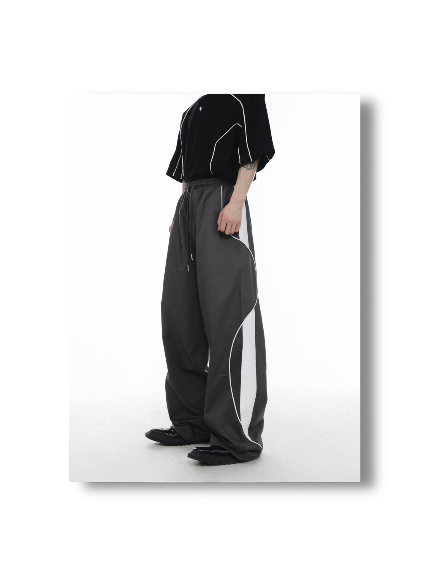 Drapey Drawstring Sports pants | ARGUE CULTURE Collection [H345]