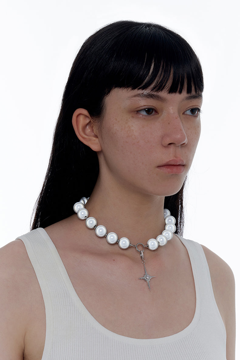 CLEARANCE: KVK Genesis Reflective Necklace | GENESIS COLLECTION | Celestial Necklace [H236]