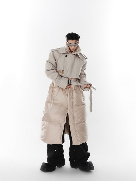 UNISEX Long Puffer Jacket Coat | ARGUE CULTURE Collection [H107]