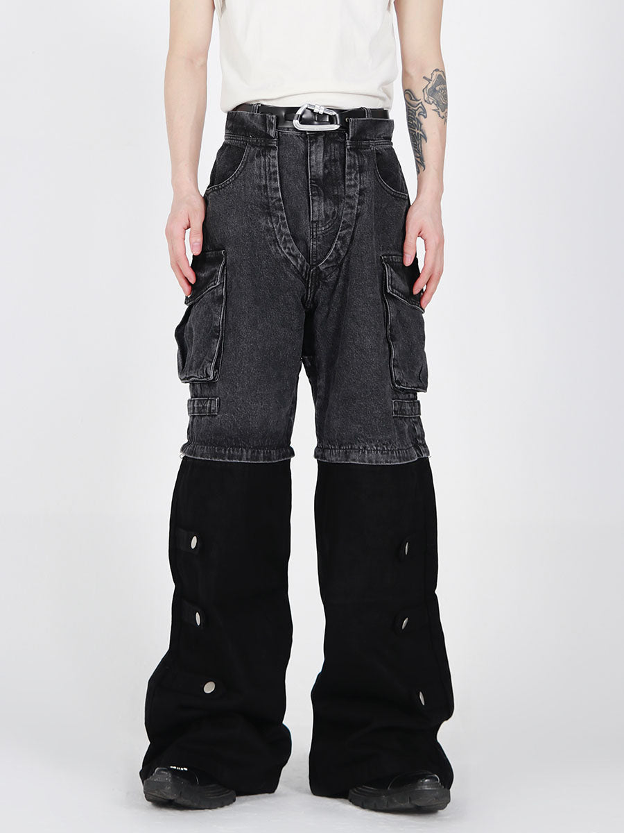 UNISEX Half Colored Denim Jeans | ARGUE CULTURE Collection [H117]