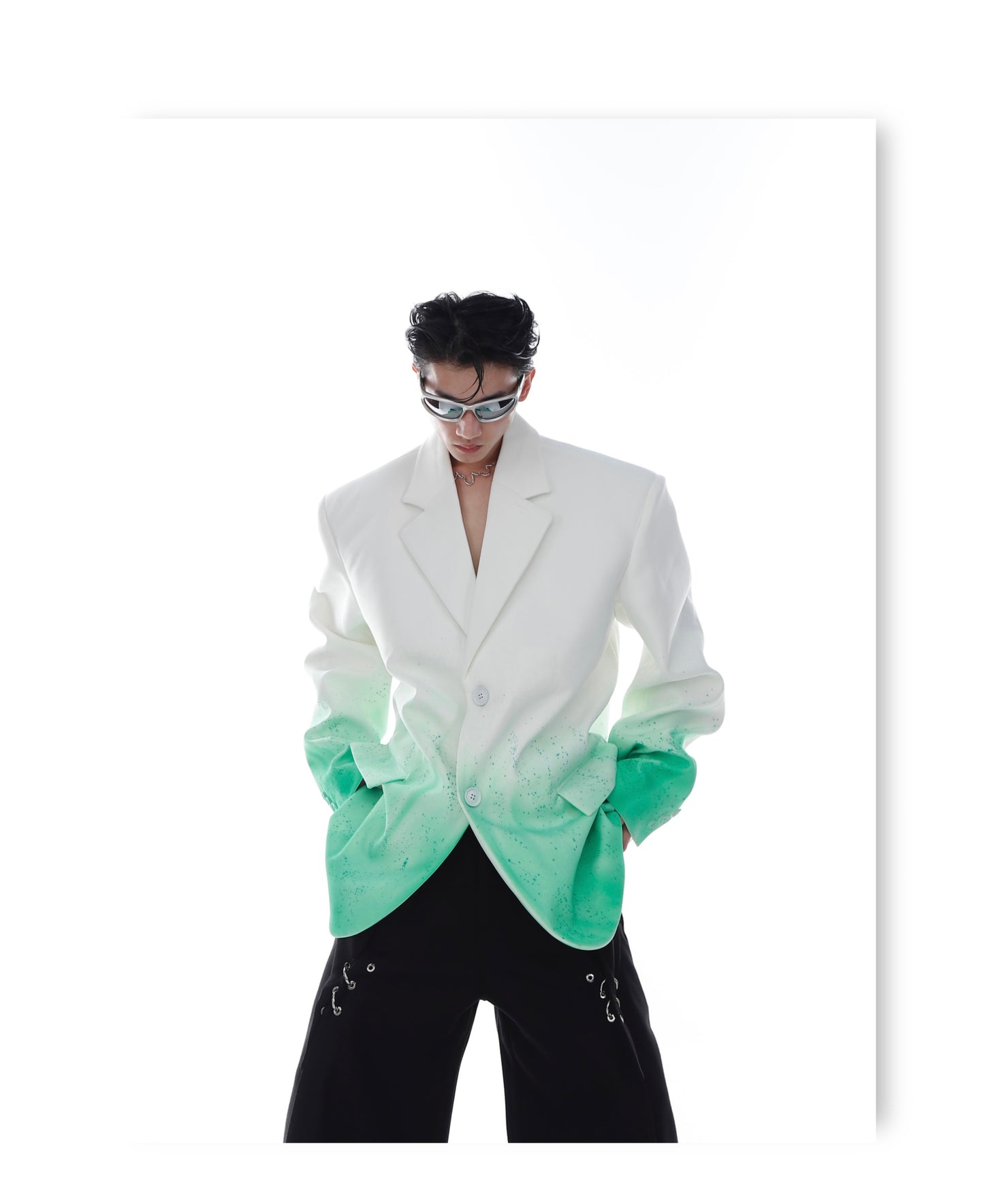 UNISEX RADIOACTIVE Splatter Blazer (Suit) | ARGUE CULTURE Collection [H051]