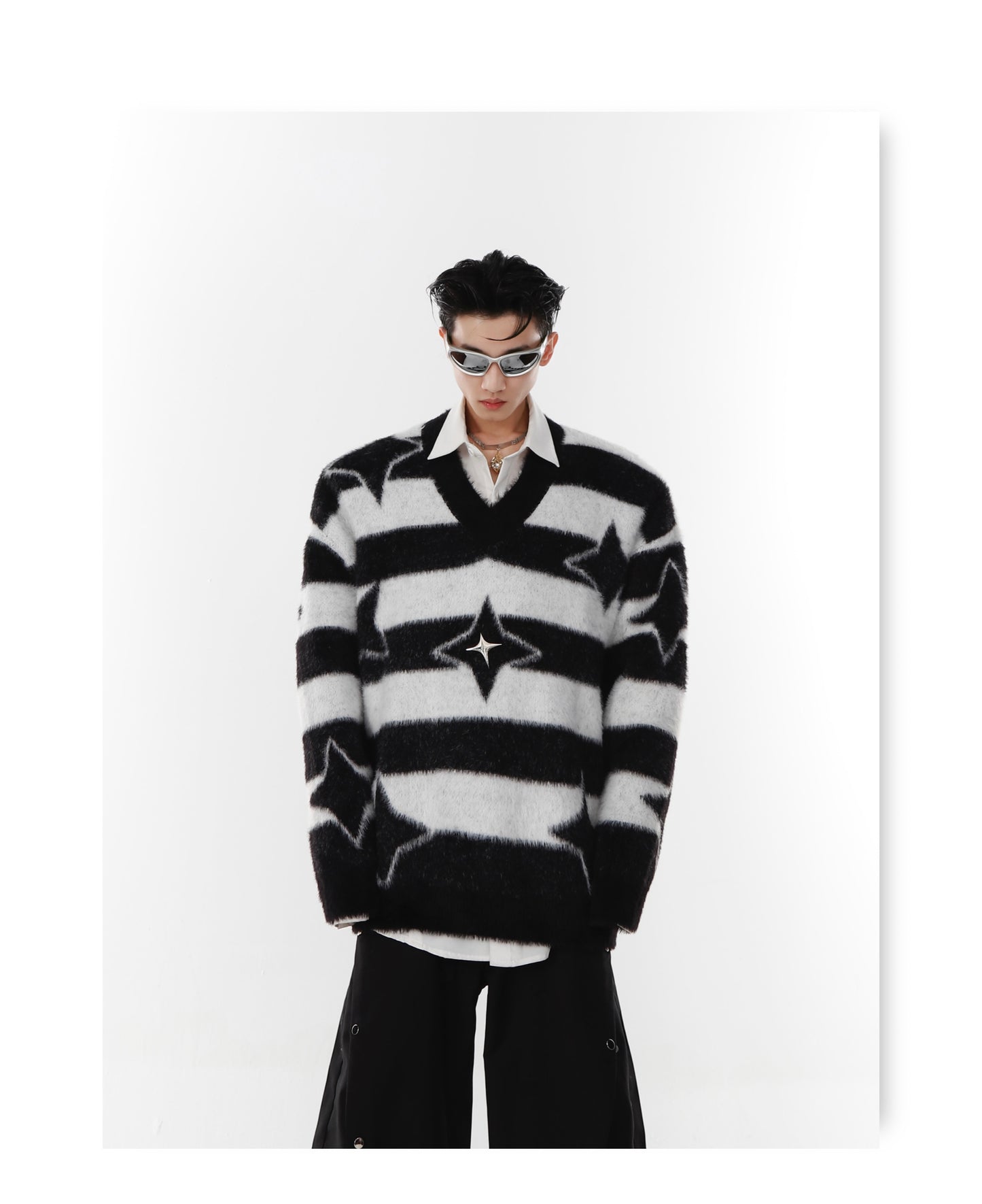 UNISEX GENESIS Striped Sweater | ARGUE CULTURE Collection [H128]