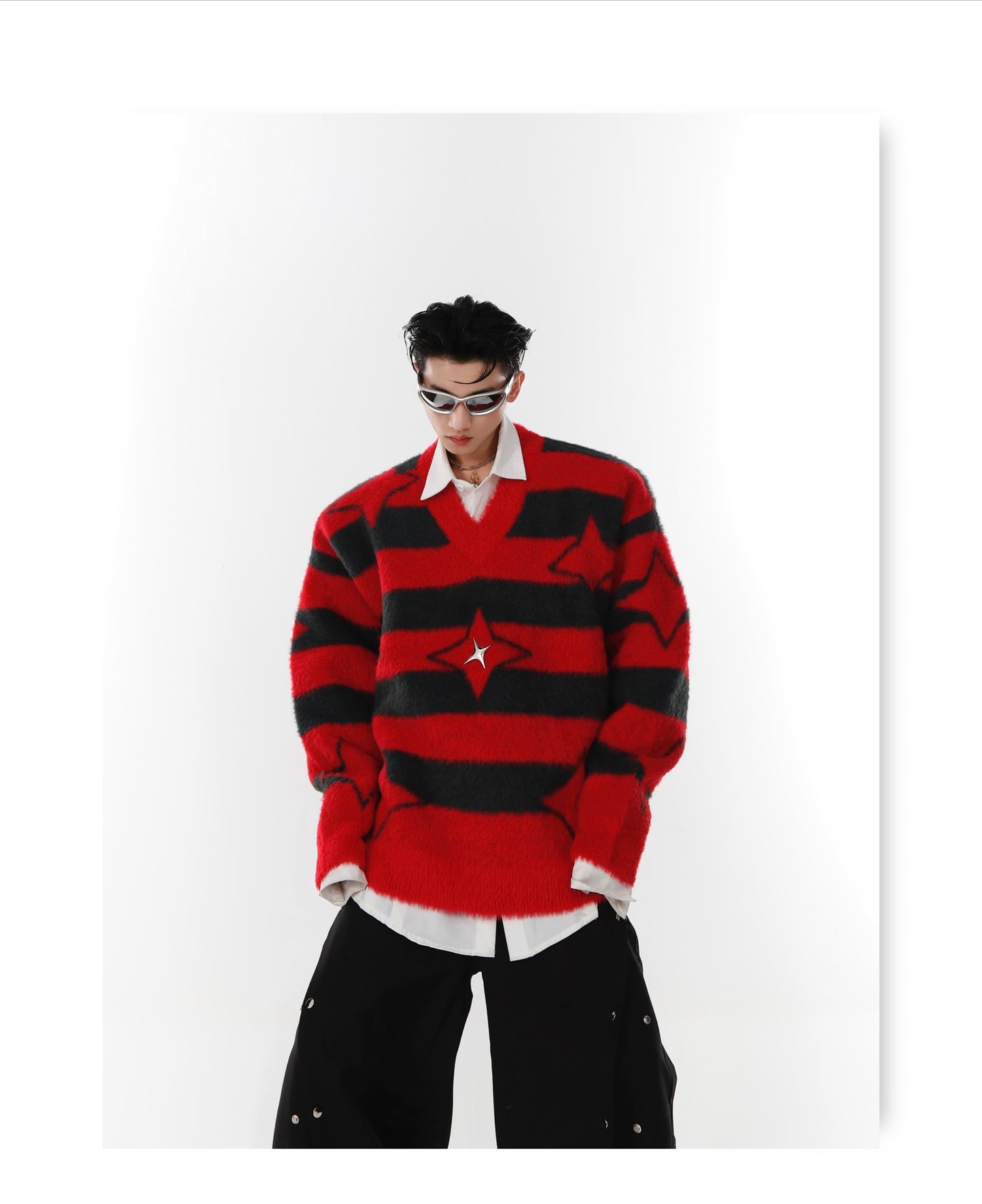 UNISEX GENESIS Striped Sweater | ARGUE CULTURE Collection [H128]