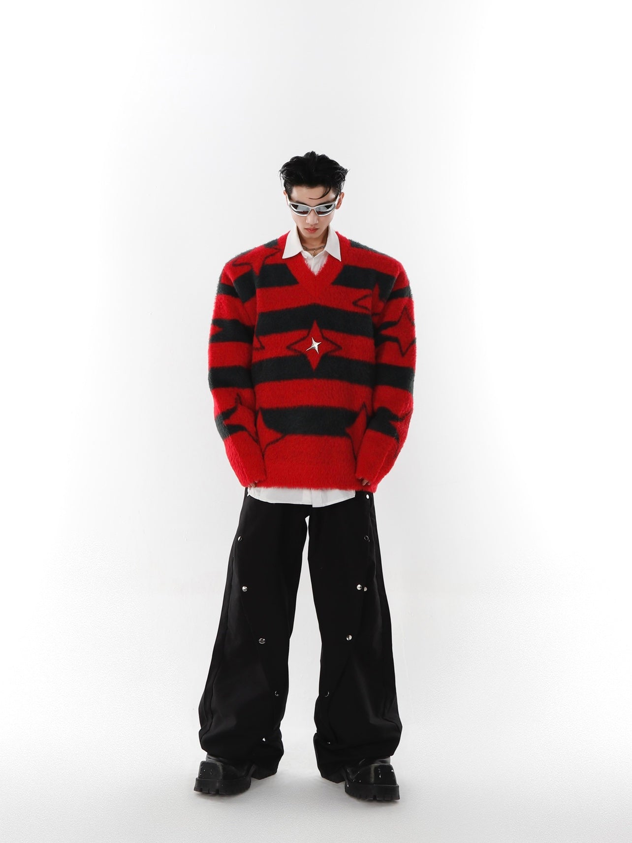 UNISEX GENESIS Striped Sweater | ARGUE CULTURE Collection [H128]