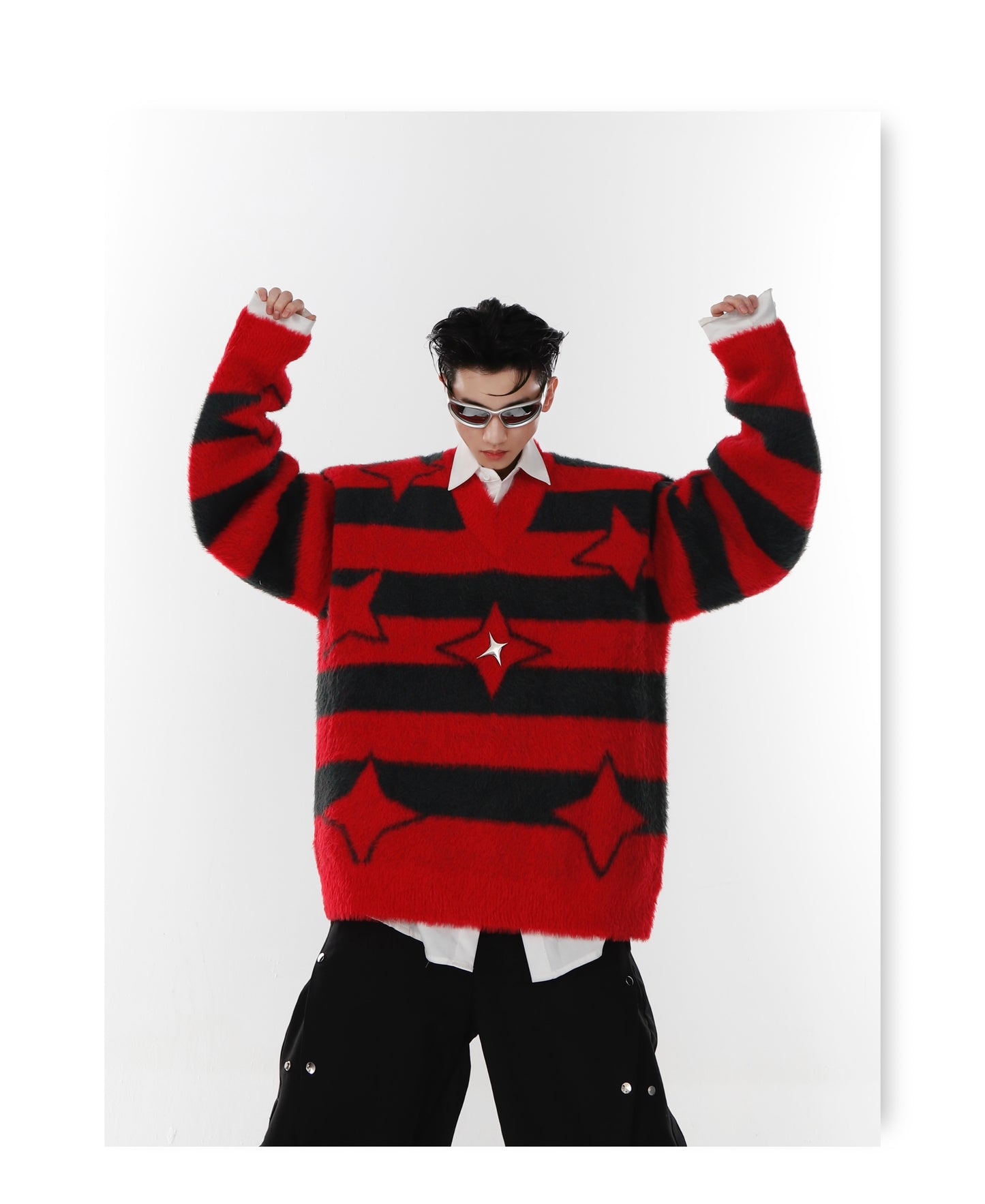 UNISEX GENESIS Striped Sweater | ARGUE CULTURE Collection [H128]