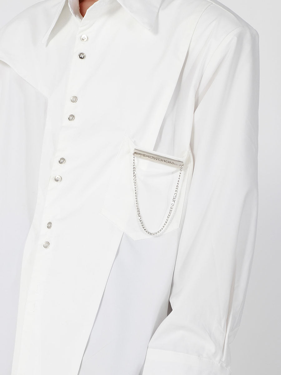 UNISEX Metal Pocket Embellishment Shirt | ARGUE CULTURE Collection [H088]