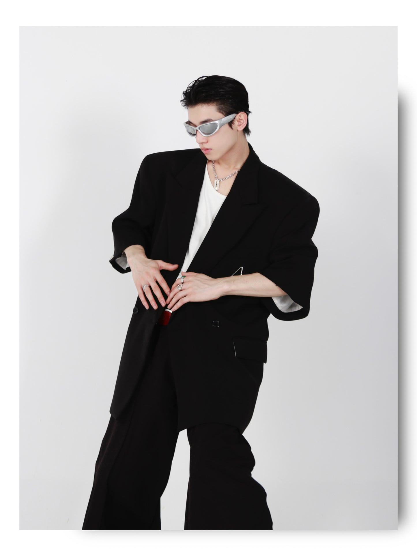 UNISEX Oversized Removable Sleeves Blazer (Suit) | ARGUE CULTURE Collection [H064]