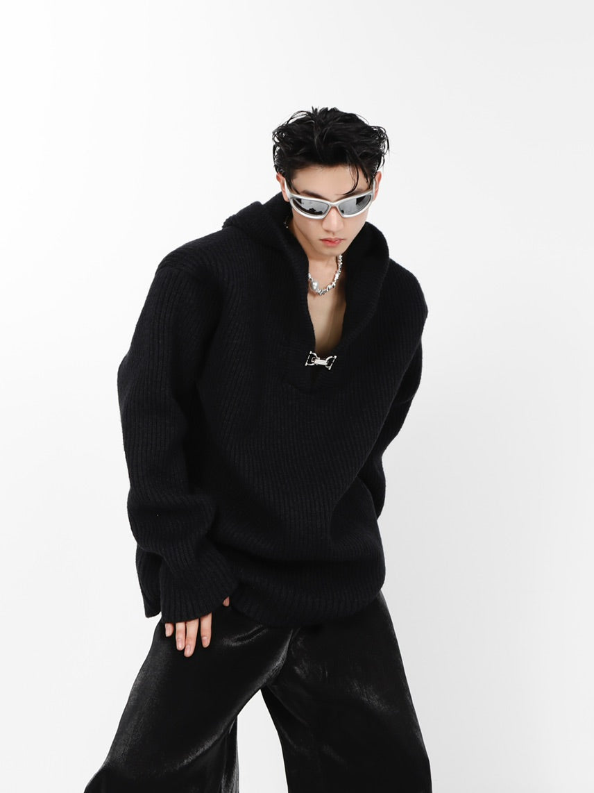 UNISEX Metal Buckle Hoodie | ARGUE CULTURE Collection [H099]