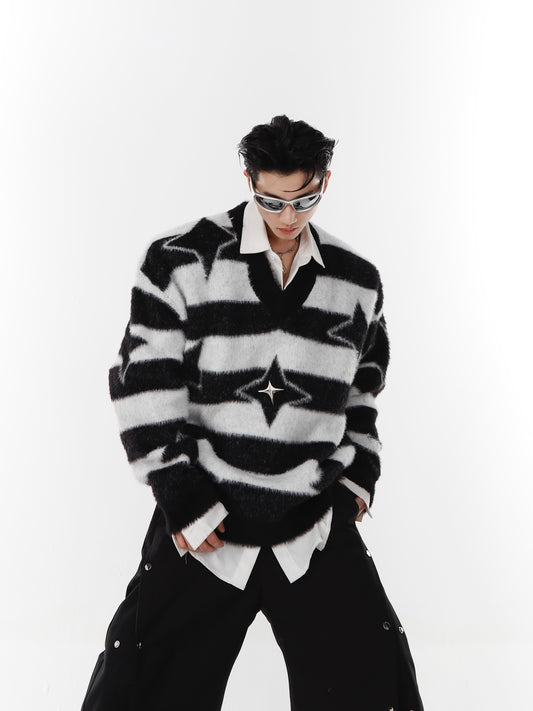 UNISEX GENESIS Striped Sweater | ARGUE CULTURE Collection [H128]