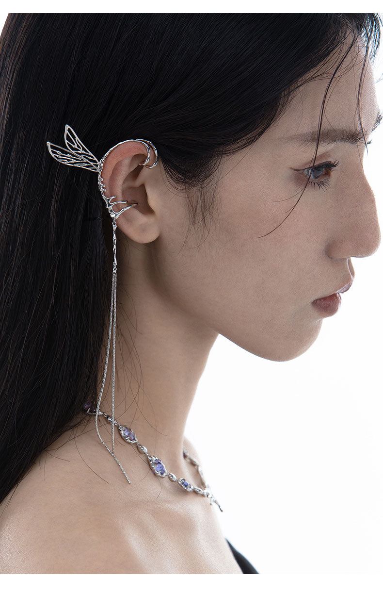 DRAGONFLY EAR CUFF | Dreamcatcher Series [H224] PLANKTONT