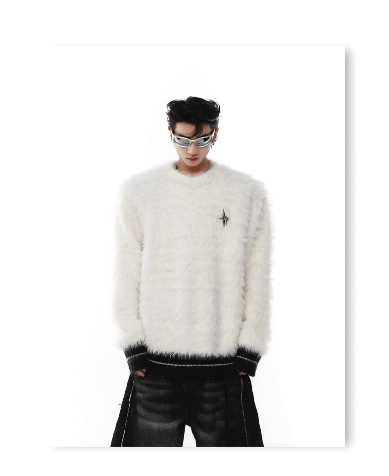 UNISEX GENESIS Fuzzy Sweater | ARGUE CULTURE Collection [H133]