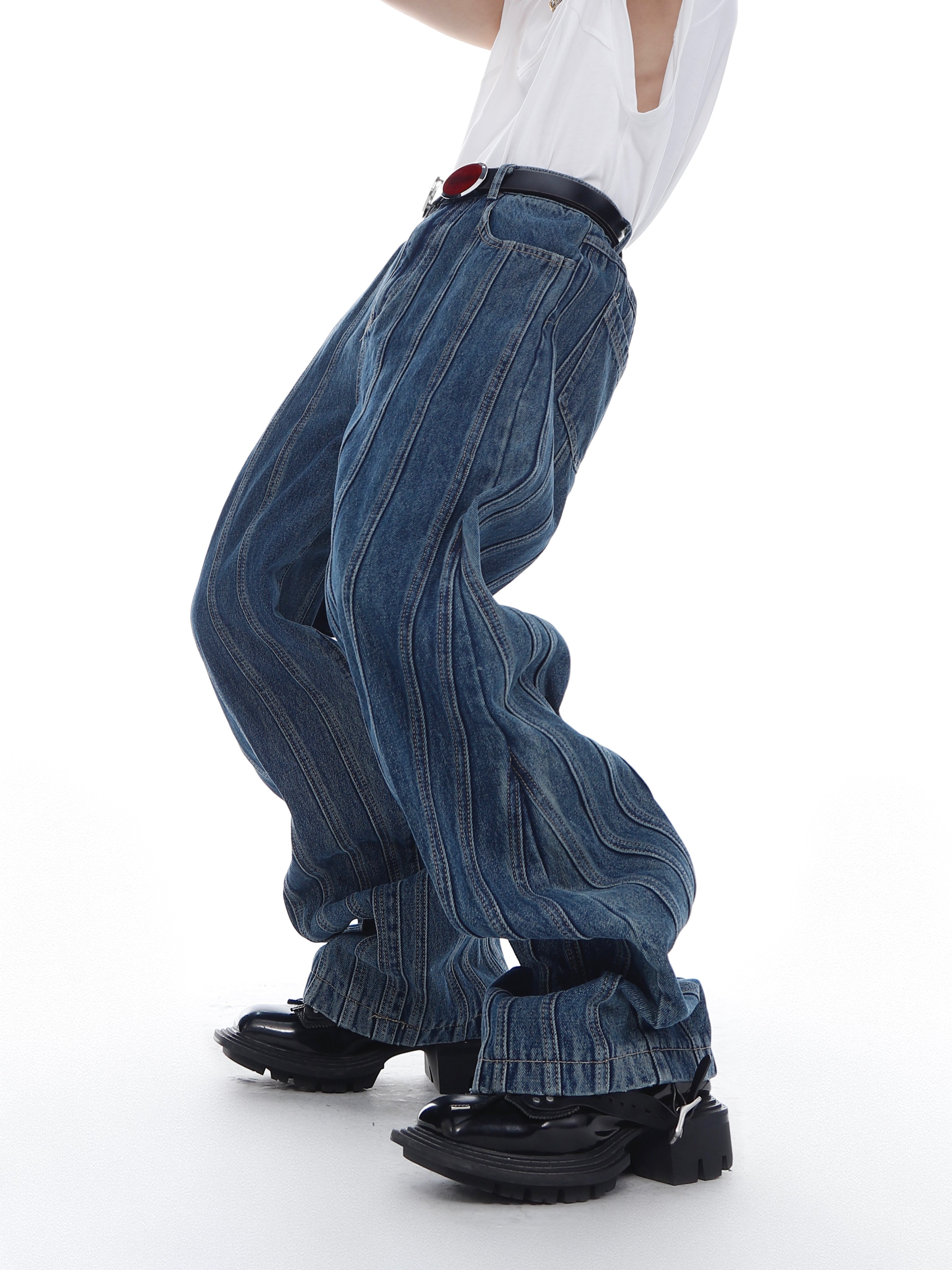 パンツ Argue Culture DeconstructedLeatherPants Deconstructed Leather Pants – Argue Culture