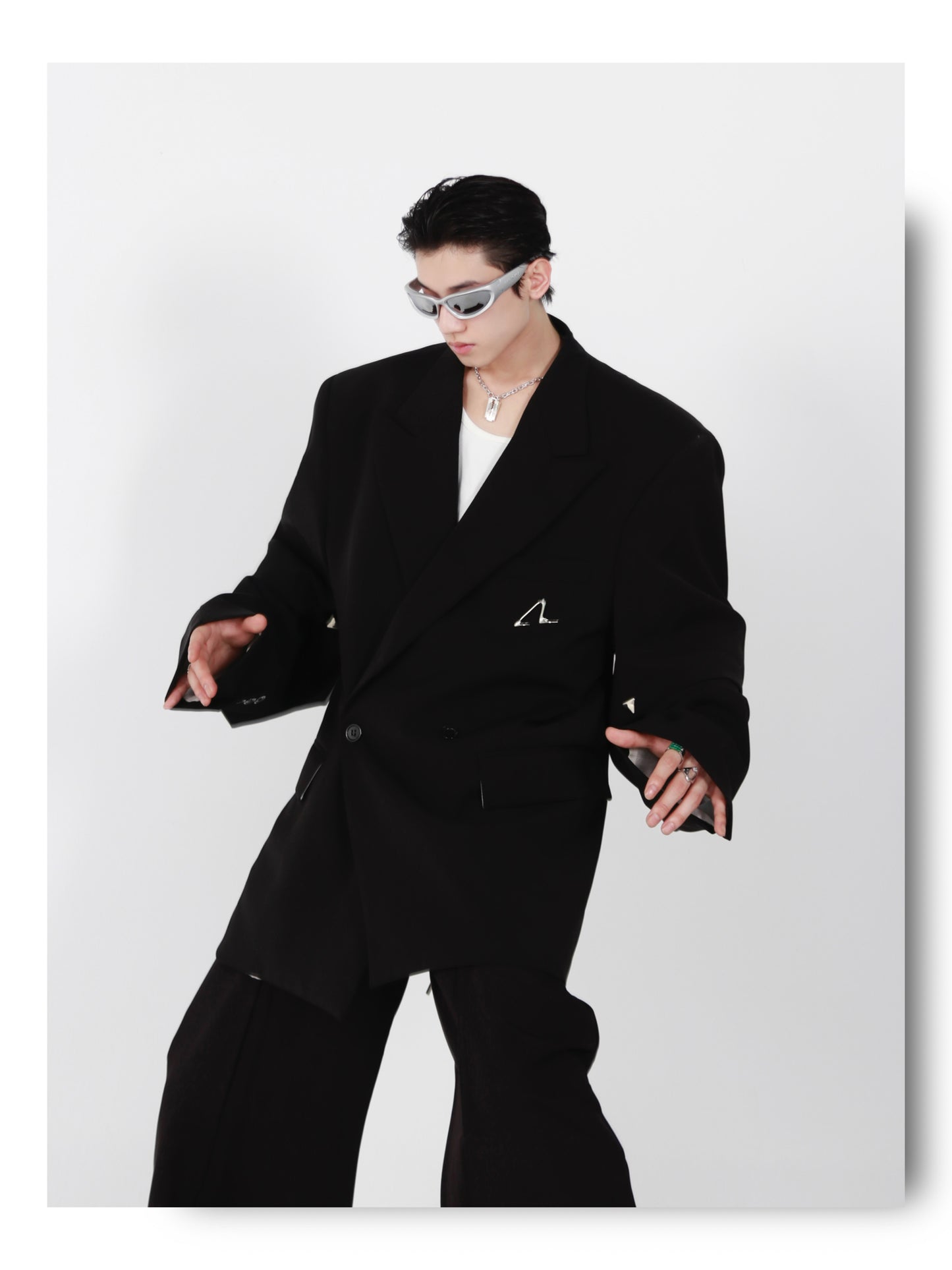 UNISEX Oversized Removable Sleeves Blazer (Suit) | ARGUE CULTURE Collection [H064]