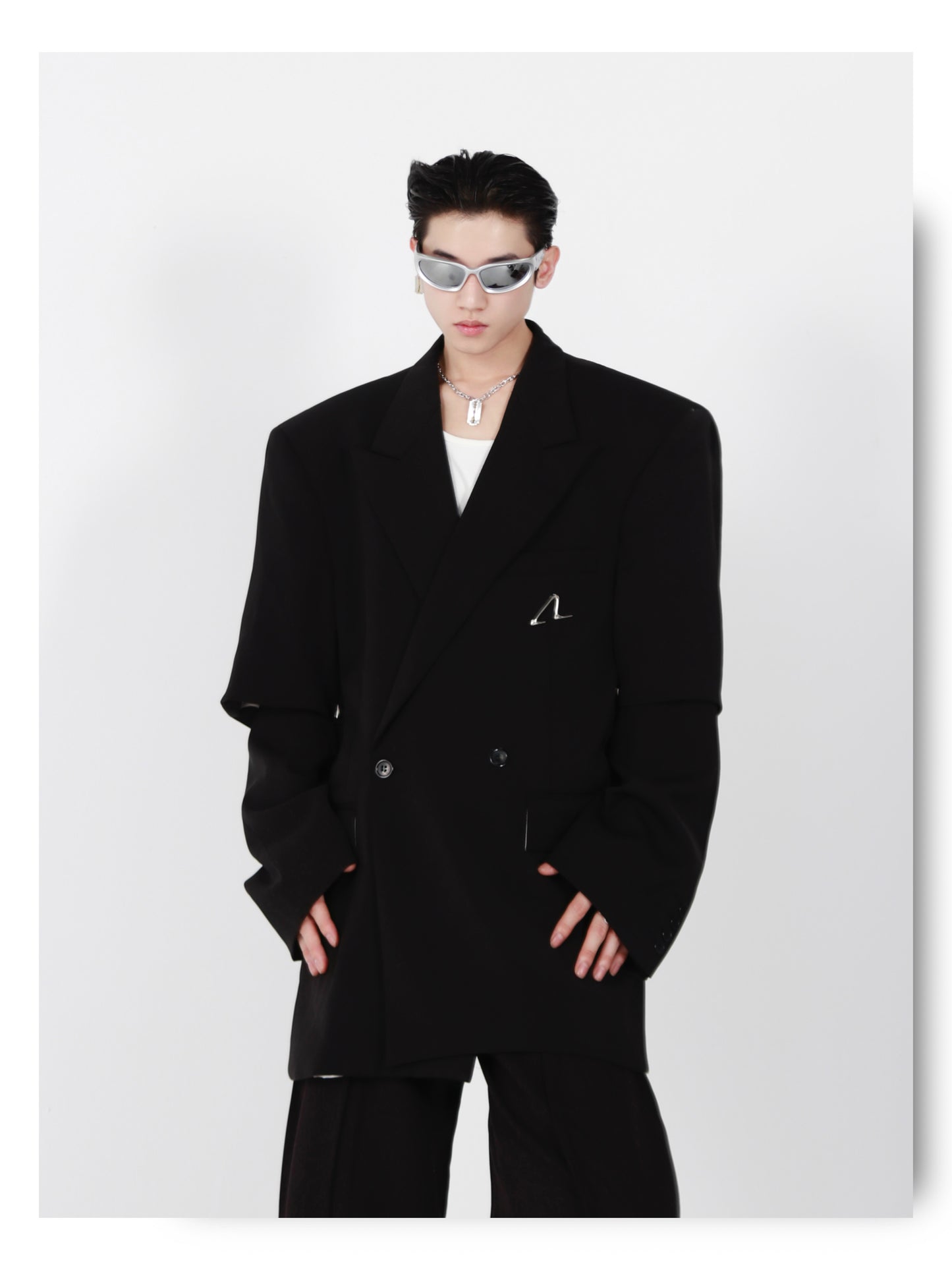 UNISEX Oversized Removable Sleeves Blazer (Suit) | ARGUE CULTURE Collection [H064]