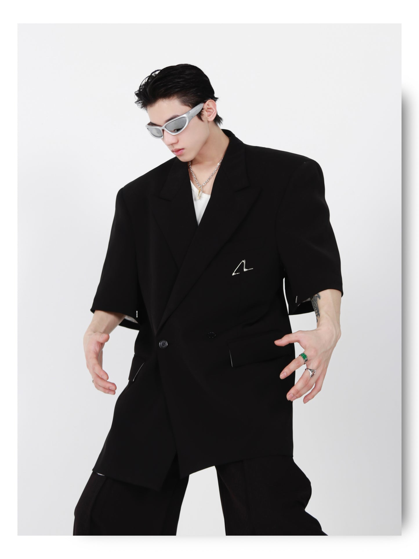 UNISEX Oversized Removable Sleeves Blazer (Suit) | ARGUE CULTURE Collection [H064]