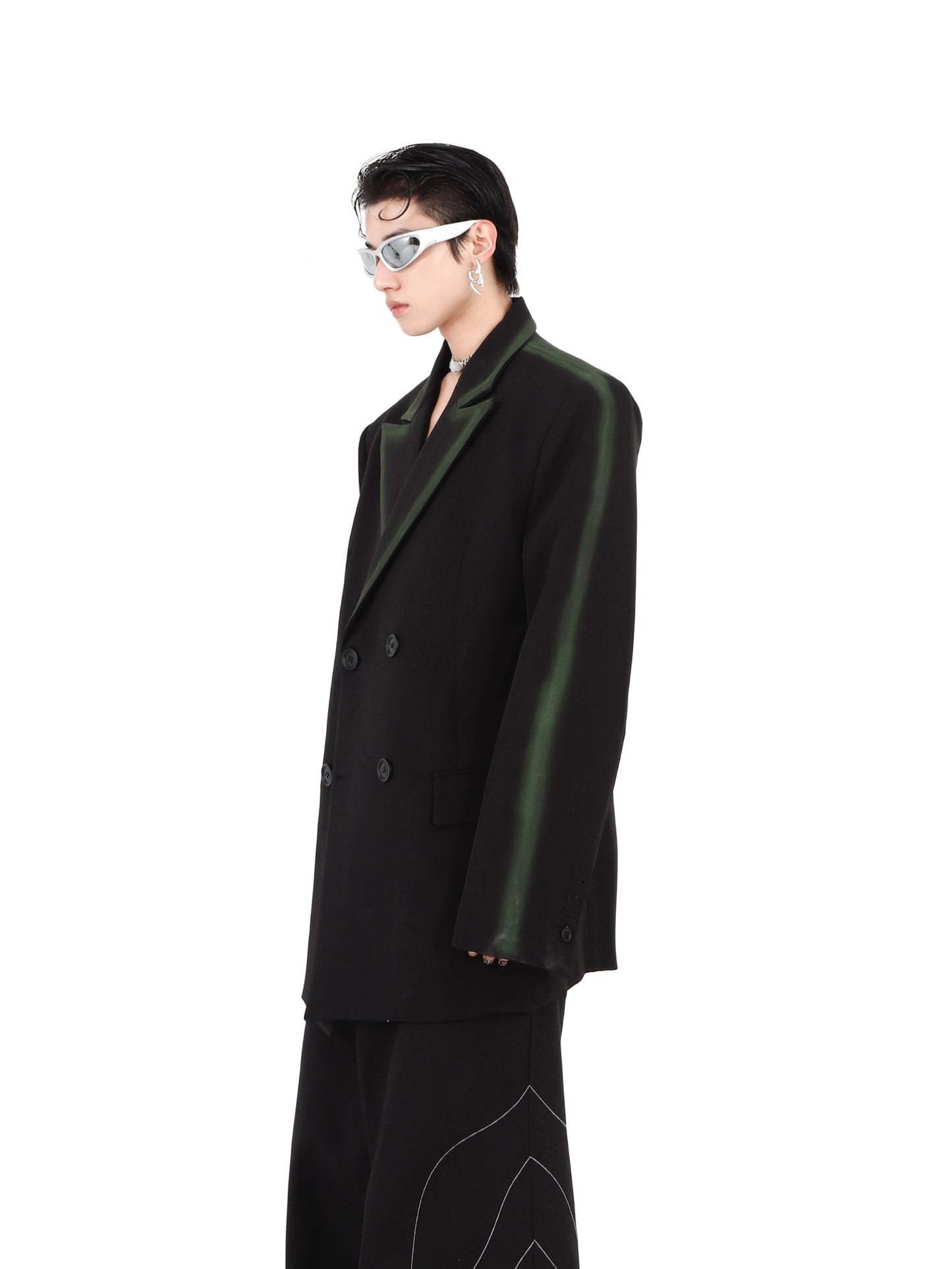 UNISEX RADIOACTIVE Gradient Edged Suit | ARGUE CULTURE Collection [H054]