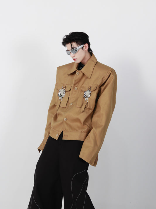 UNISEX Buckle Design Jacket | ARGUE CULTURE Collection [H178]