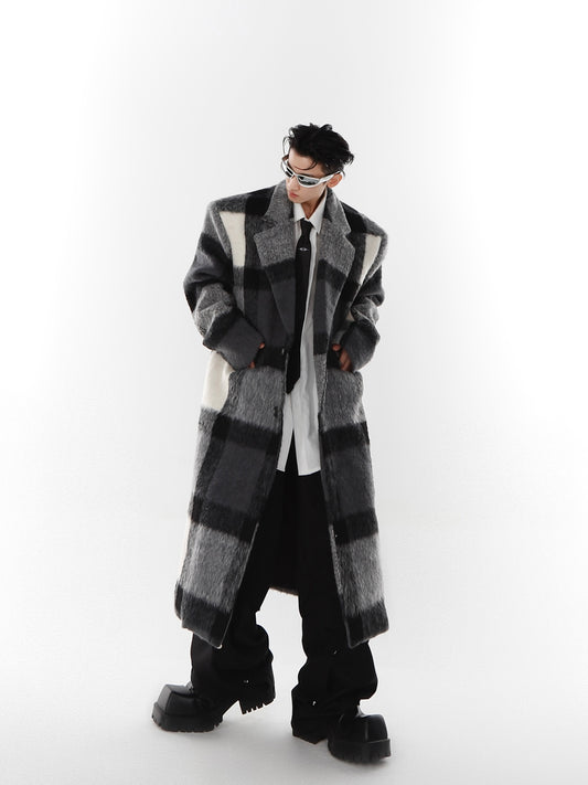 UNISEX Plaid Long Suit Style Coat | ARGUE CULTURE Collection [H058]