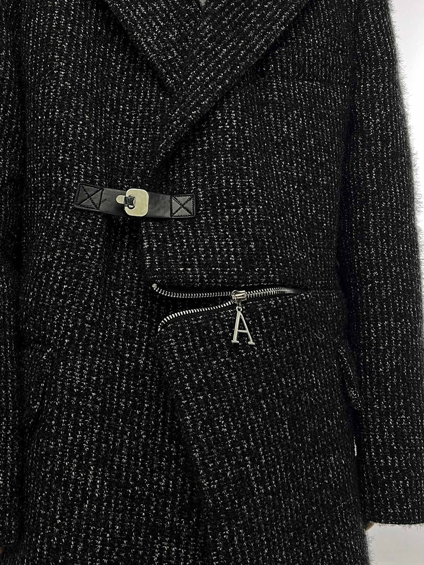 UNISEX Long Zipping Detail Coat | Winter/Spring | ARGUE CULTURE Collection [H105]