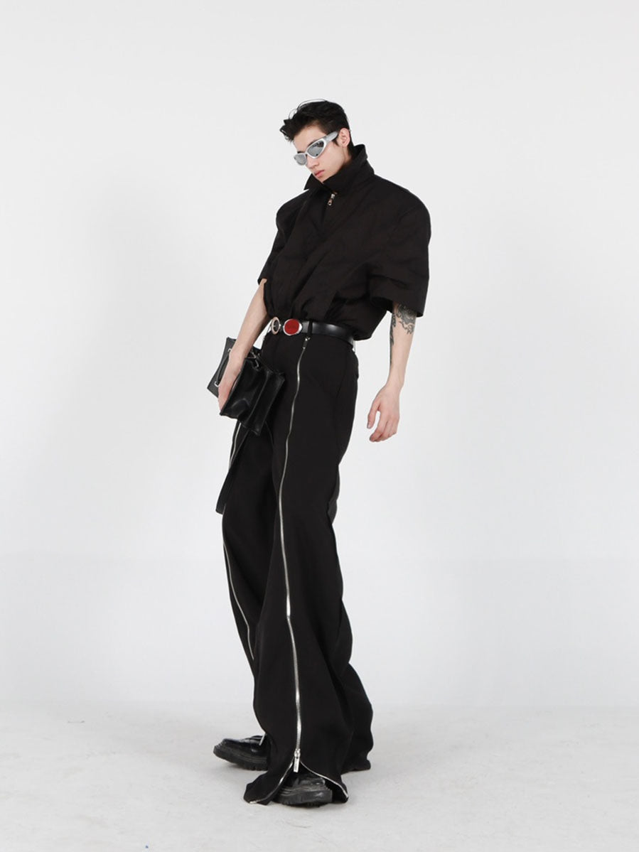 UNISEX Oversized Zipper Pants | ARGUE CULTURE Collection [H060]