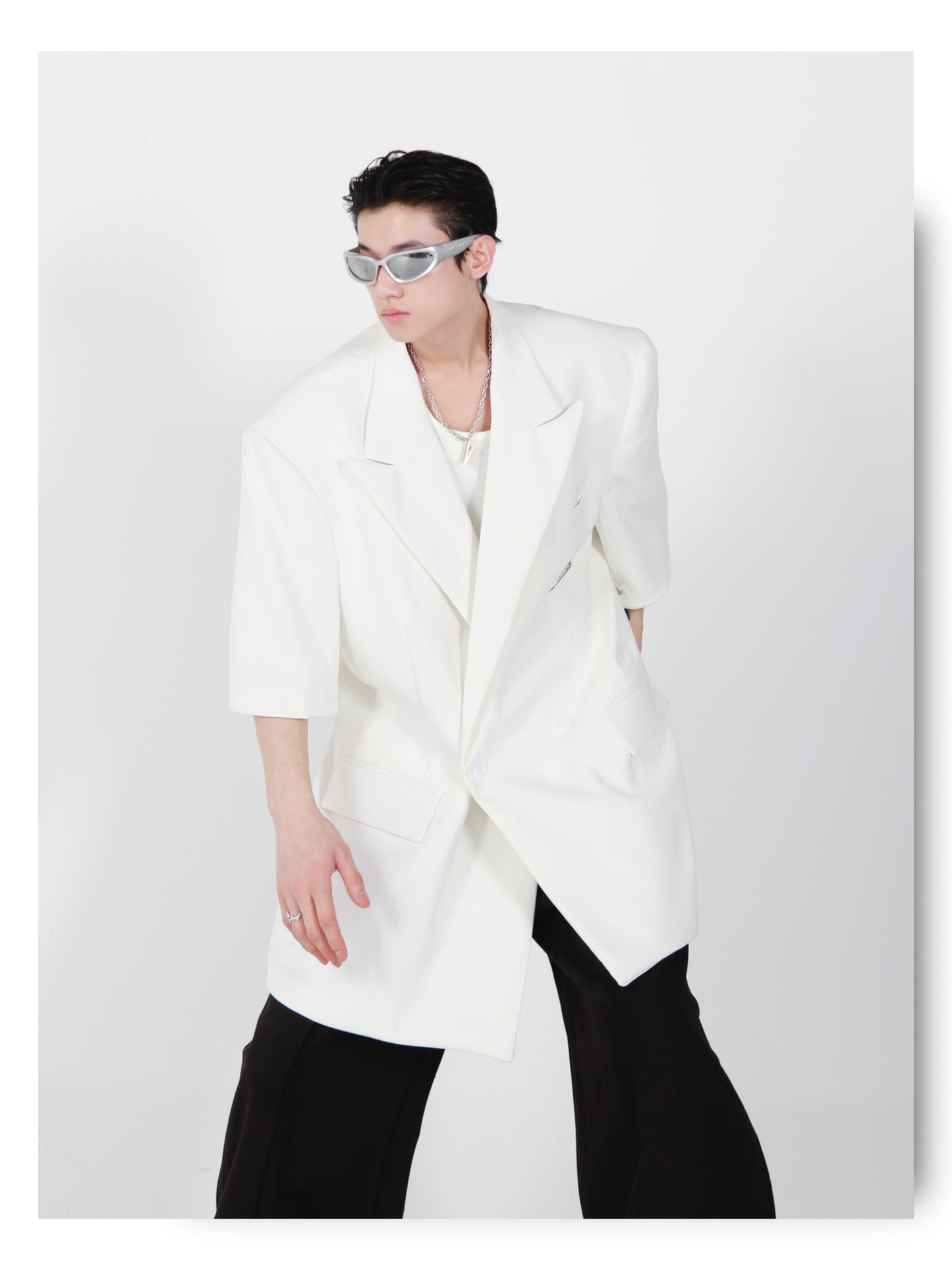 UNISEX Oversized Removable Sleeves Blazer (Suit) | ARGUE CULTURE Collection [H064]