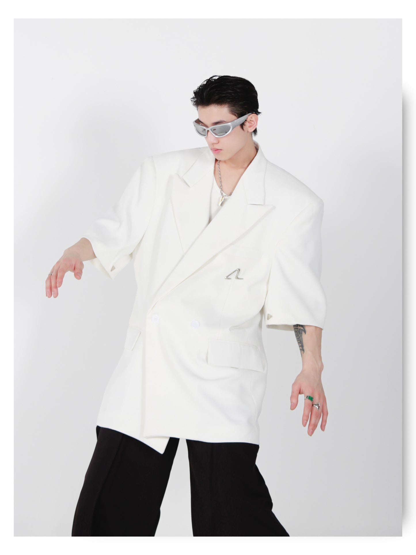 UNISEX Oversized Removable Sleeves Blazer (Suit) | ARGUE CULTURE Collection [H064]