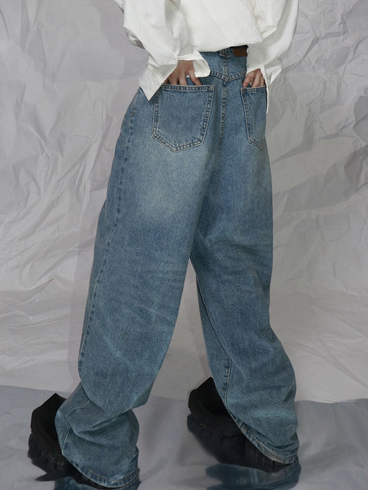 UNISEX Loose Oversized Jeans | ARGUE CULTURE Collection [H104]