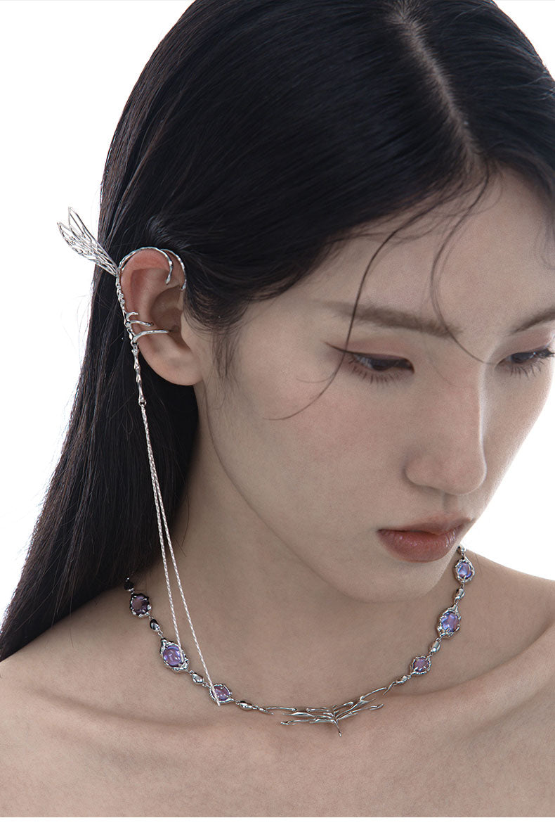 DRAGONFLY EAR CUFF | Dreamcatcher Series [H224] PLANKTONT