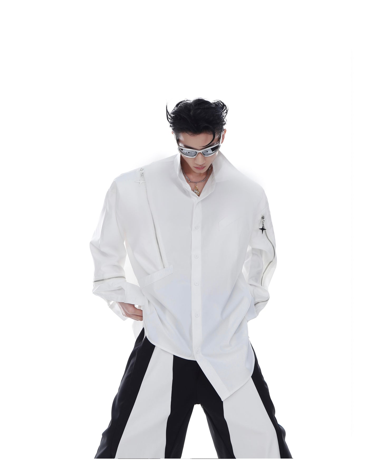 UNISEX GENESIS Zipper Shirt [H126]