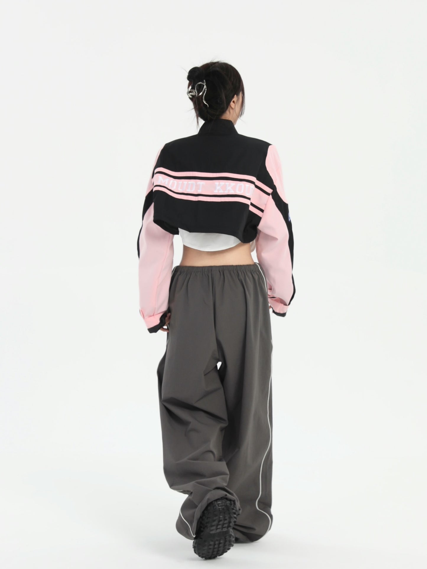 UNISEX Pink Racing Jacket, Pink Racing Skirt | ZZHENL [H274]